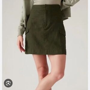 Athleta Linen Voyager Skirt